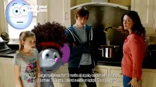 Protect Your Bubble Gadget Insurance TV Ad 2013 - 2014 . John McEnroe