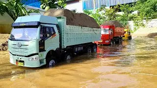 Xe &Ocirc; T&ocirc; Tải Điều Khiển, &Ocirc; T&ocirc; Xe Tải Bự, Xe Cẩu M&uacute;c C&aacute;t, Xe Đồ Chơi, T&igrave;m xe Đồ Chơi