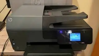 HP OfficeJet 6812 Startup Ink Cartridges Bypass Setup.