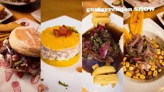 Probando comida PERUANA en Colombia