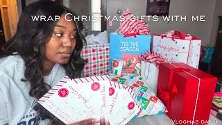 Wrapping gifts | Vlogmas day 9