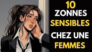 10 zones sensibles chez une femme