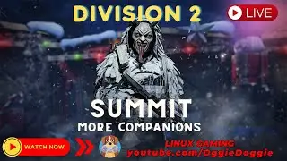 Division 2 -Summit & Companions - Working On Journey  (Linux Gaming)  ( ͡&deg; ͜ʖ ͡&deg;)