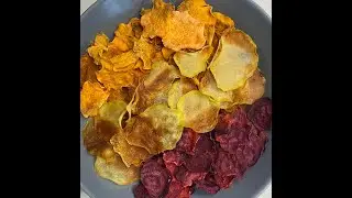 veggie chips recipe 🍠🥔