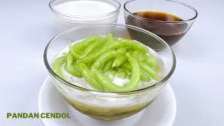 Pandan cendol recipe