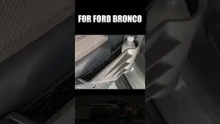 🐴💥TPE Front Door Storage Pockets for Ford Bronco#bronco #offroad #bronconation #storage #fordbronco