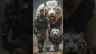 USA Feral Military Forces #usa #usa🇺🇸 #usa_tiktok #usarny #military #animals #tiger