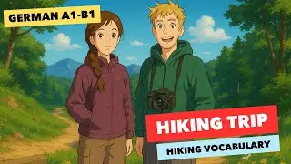 Hiking Adventure in German | Practice Listening and Speaking (A1-B1)
