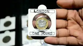 #39  U.K England coin most valuable coin one pound and hidden security features