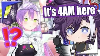 Hakka wakes up at 4AM to come on Towa-sama's birthday call-in【Hololive Holostars EngSub】