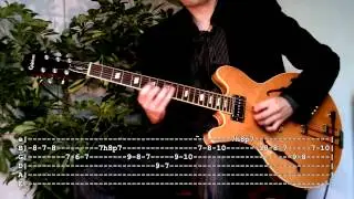 Tutorial solo de He Barrido el Sol (Los Tres, Hecho en Chile 1997)