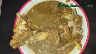 Nilgiris Mutton Gravy | How to make Green mutton curry in Tamil | Mutton kulambu | hotel style