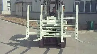 Single-double Pallet handler