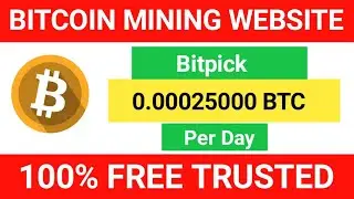 Bitpick payment proof 🔥 || Free bitcoin website ||🤑 free cloud mining website || DkTalks