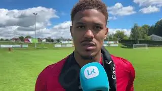 GUTE NACHRICHT NACH DEM VERLETZUNGSSCHOCK - Justin Butler ist zur&uuml;ck bei Energie Cottbus im Training