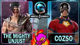 MK1 The Mighty Unjust (HAVIK) VS Cozso (PEACEMAKER)🥊Mortal Kombat 1🥊4K 60ᶠᵖˢ