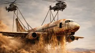 We Found a Passenger Plane Under the Sand in Desert and Made It Fly Again
