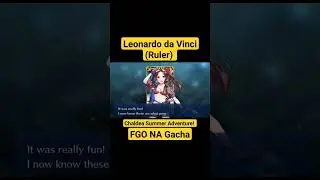 SR 4⭐ SUMMER DAVINCI Gacha - Fate/Grand Order NA #fgo #shorts