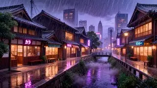 90s Rain Lofi Chill 🌧️ Calm Chillhop Beats for Study & Relax and Focus - 12 Hours Chill Mix