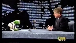 Larry King Live w Host Kermit the Frog and Guest Ted Koppel ( 1994)