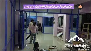 Aluminium folding sliding door and partition work இடம்📌🇮🇳 ஆயில் மில் பஸ் ஸ்டாப் காட்டூர் திருச்சி tk