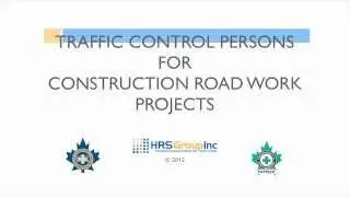 Traffic Control Persons for Construction Road Work Projects