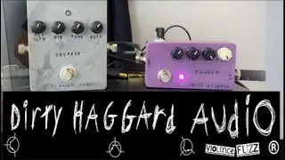 Dirty Haggard Audio &ldquo;Degrade&rdquo; and &ldquo;Broken&rdquo; Fuzz Pedal Demo and Review