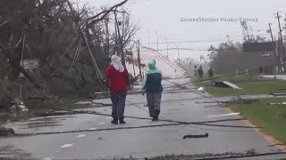 Hurricane Michael damage