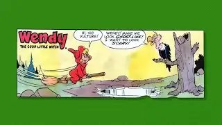 A Harvey Comics 1 Page Story #86 Wendy the Good Little Witch