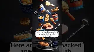 BEST Protein Snacks for Energy & Muscle Gain💪 #health #healthtips #shorts #food #healthyfood #facts