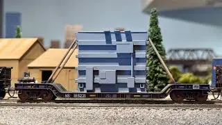 High and Wide Transportation - H.O. Scale Model Railroading 