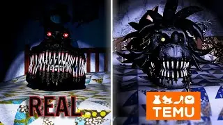 LA NOCHE FINAL DEL FNAF DE TEMU 👻
