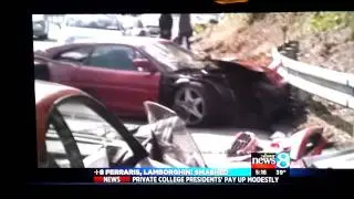 Million dollar car crash