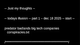 predator badlands big tech companies conspiracies