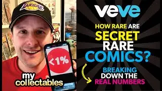 How RARE are Veve SECRET RARE COMICS? Looking at the REAL Numbers!