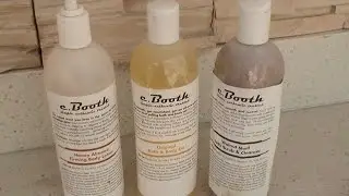 c Booth review- Walmart's line of bath and body products