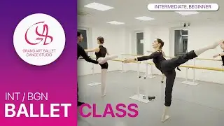 Ballet class Intermediate lv. #ballet #balletclass