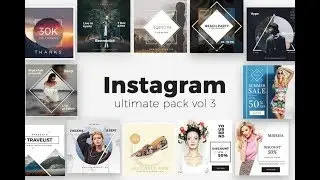 TOP INSTAGRAM BANNER TEMPLATE 2019