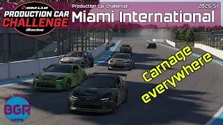 Соревнования серийных автомобилей в Майами | iRacing Toyota GR 86