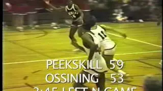 Boys High School Basketball:   Ossining at Peekskill