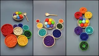 Mesmerizing Bead Fountain ✨ Marble Music Magic 🎶Colorful Ball Harmony 🌈 Reverse Bead Magic