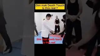 Dim mak death touch is this real  #shortvideo #trending #viralvideo #human #body #points