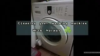 Cleaning Front Load Washing Machine with NORWEX