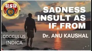 COCCULUS INDICA - Dr  ANU KAUSHAL @HOMEOPATHY_KI_PATHSHALA  @hsh_homeopathy