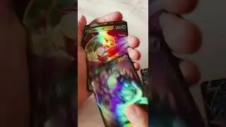 Opening a Portuguese Pok&eacute;mon packet for the first time 🤩 #pokemon #shorts