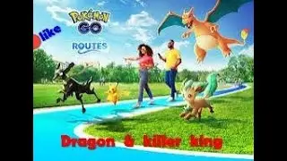 Pokemon go fight 🔥💥 live Dragon & killer king's broadcast