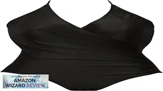 ADRIANA DEGREAS Timeless Cross-Front Halterneck SwimsuitAdriana Degreas updated her Review