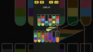 Water sort Puzzle | Level 111 | Gameplay Walkthrough