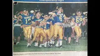 Kearsley v Powers 1995 Big 9 Championship game 36-8 Hornets victory (Full game)