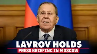 LIVE: Foreign Minister Lavrov holds press briefing in Moscow | Russia's diplomatic efforts in 2025